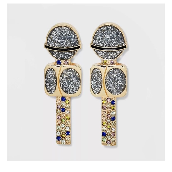 Sugarfix X Baublebar Microphone Earrings - Picture 2 of 3